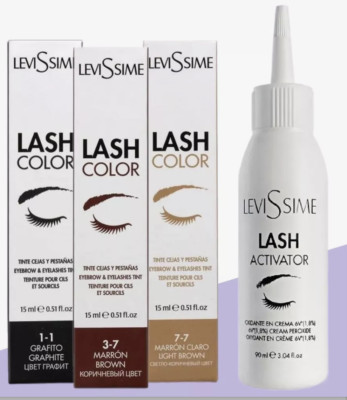 NEUER FARBTON 6-71/5-74/8-4 LeviSsime Wimpernbrauen Farbe Tönung Wimpern UK LAGER