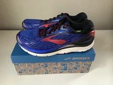 NEW Brooks Transcend 4 Men's Running Shoes - Blue/Red - Sz 10