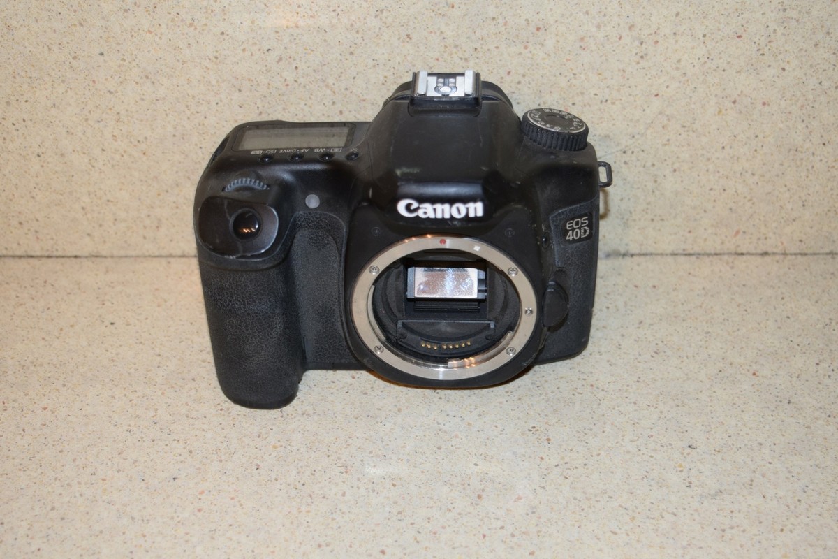 CANON EOS 40D DS126171 DC 8.1V DIGITAL CAMERA (G1) | eBay CANON EOS 40D DS126171 DC 8.1V DIGITAL CAMERA (G1) | eBay