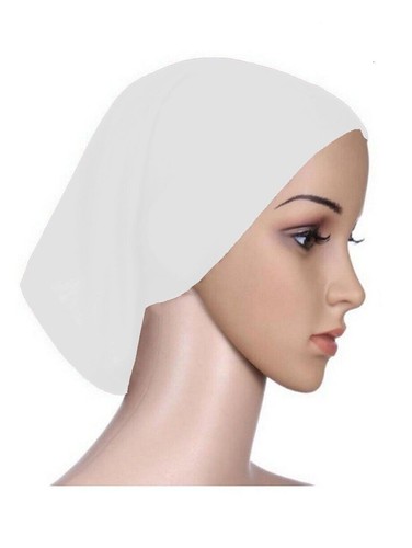 Tube Bonnet Cap PREMIUM QUALITY Under Scarf Hijab stretchable Chemo Hair Wrap - Picture 16 of 20