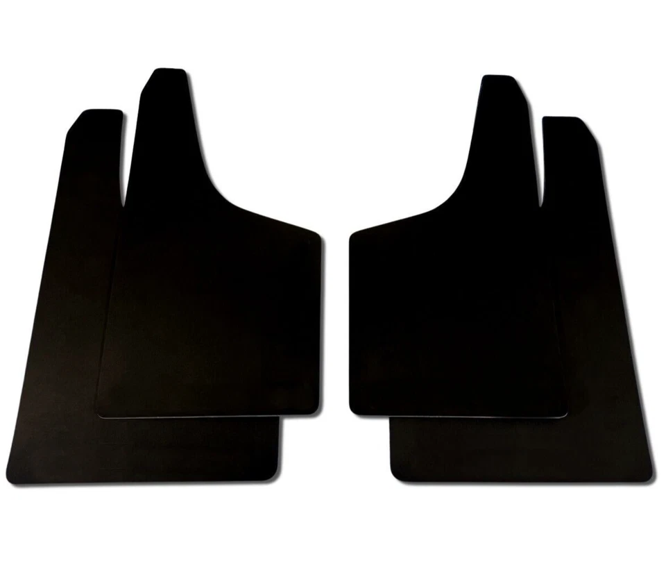 RALLYFLAPZ GRANDI PARAFANGHI UNIVERSALI PROTEZIONI PRETAGLIATE PER ADATTARSI A 4x4/PICKUP NERO 4MM SATINATO OPACO