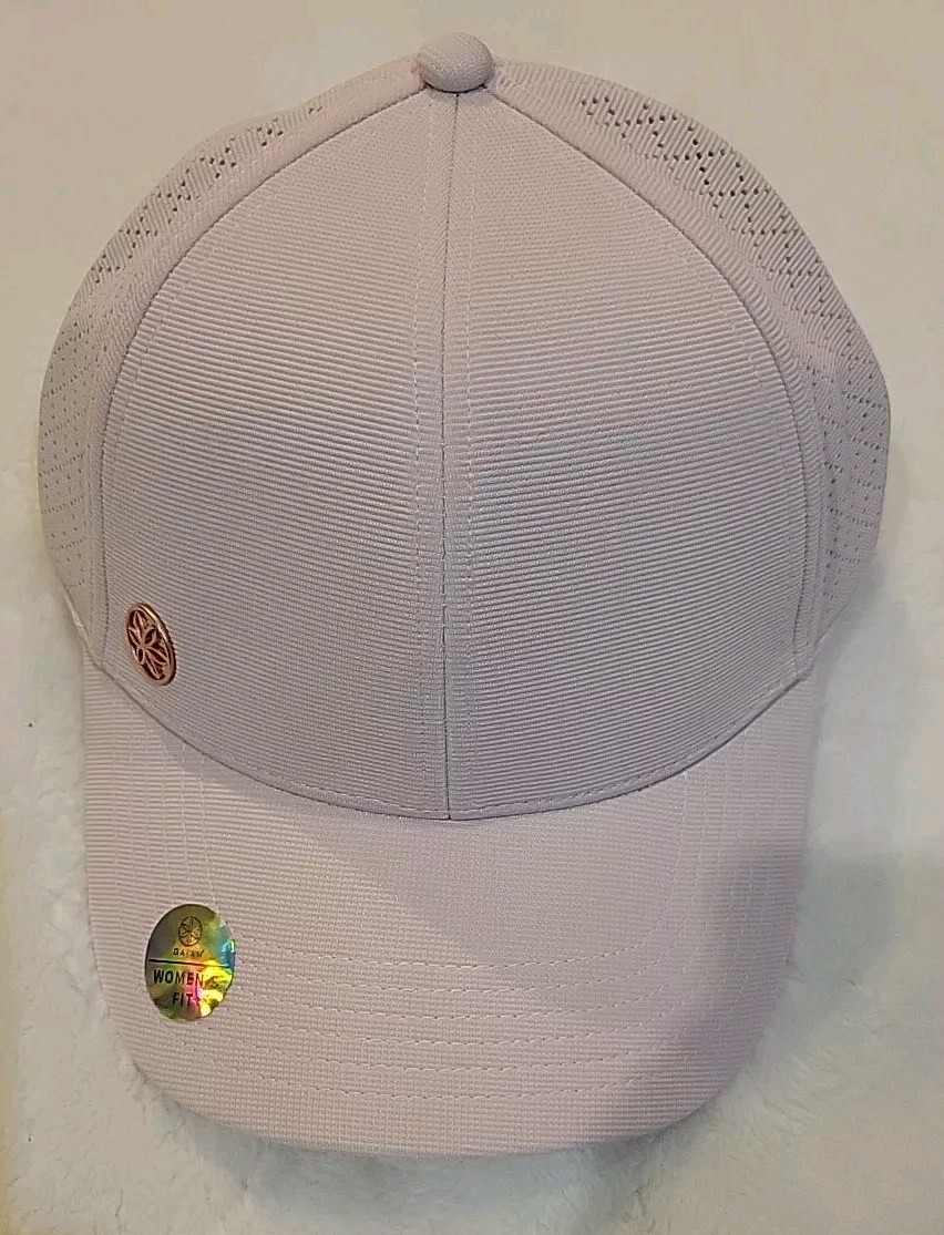 New with tags- Gaiam Wander Breathable Geo Hat - Pink Adjustable Fitness Cap