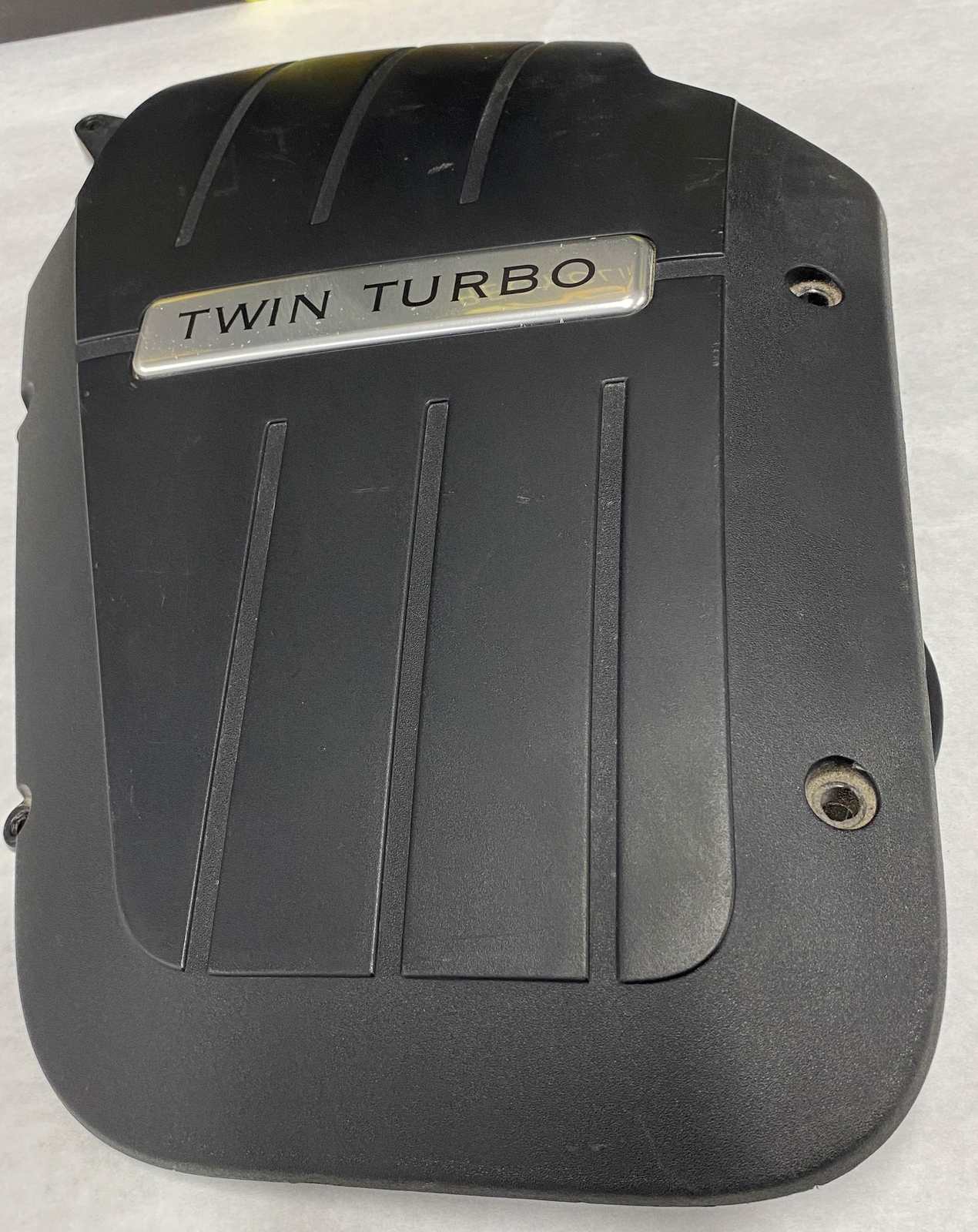 2007 Bentley Flying Spur Air Intake Upper Filter Housing Set (2) OEM