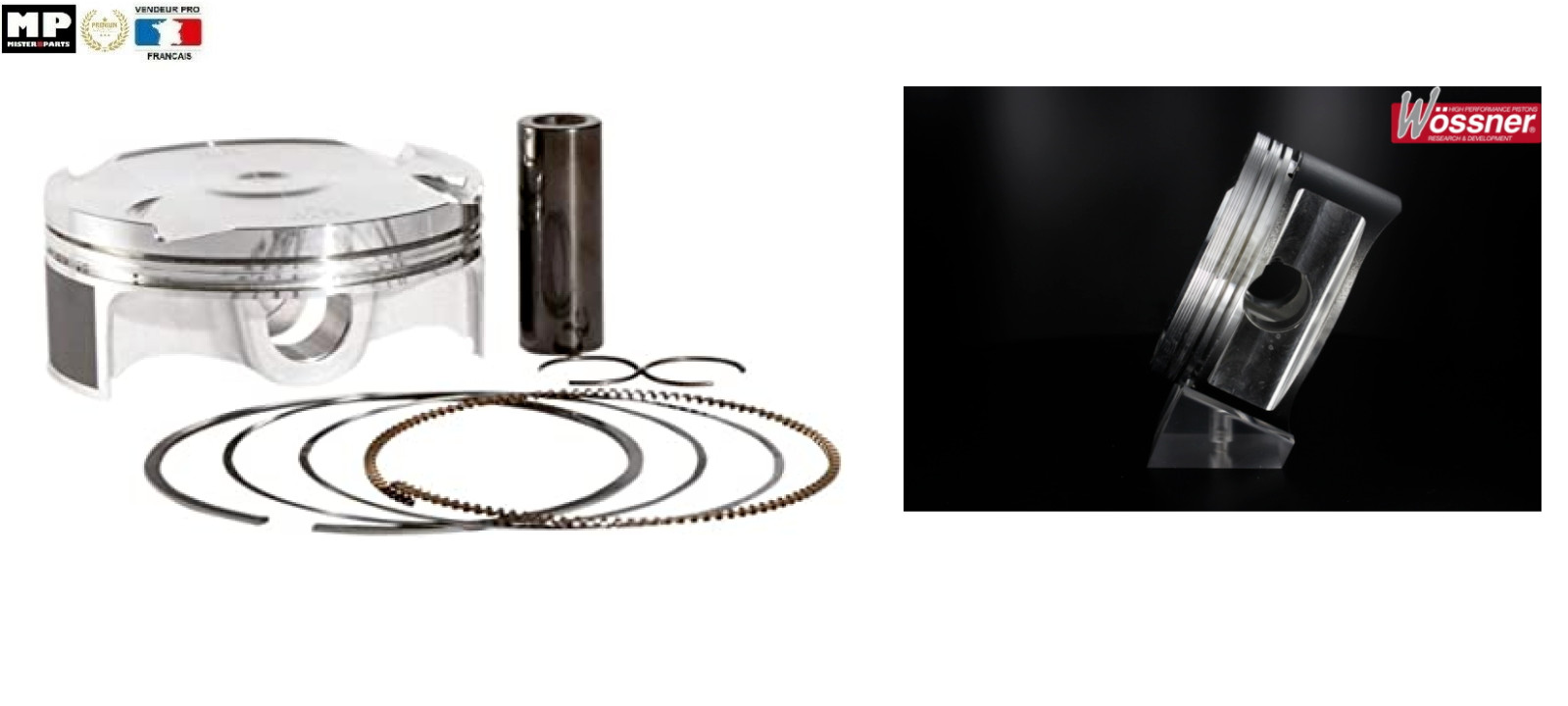 Piston forgé Suzuki DR 650 R S SE de 95.94 mm haute résistance pour mécanique de précision