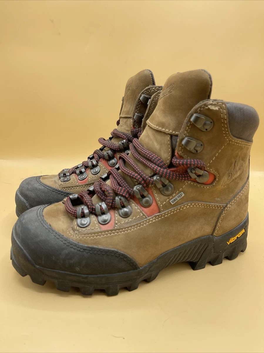 Danner red top lace boots