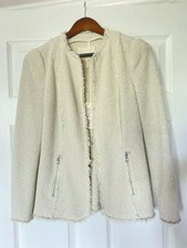 Rebecca Taylor, Star Tweed jacket, Ivory/353Limestone Color, Brand new, Size 2,