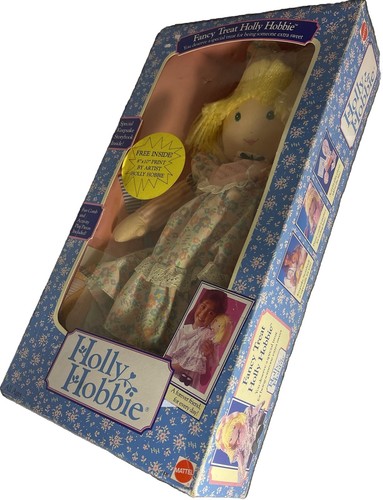 Vintage 1989 Fancy Treat Holly Hobbie Doll Brand New by MATTEL - Picture 4 of 8