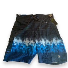NWT Ocean Current - Board Shorts Swim Trunks - Mesh Lining - Blue - Sz L