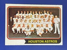 ⚾ 1974 Topps Baseball Base Card #154 Houston Astros Team - EXMT or better ⚾