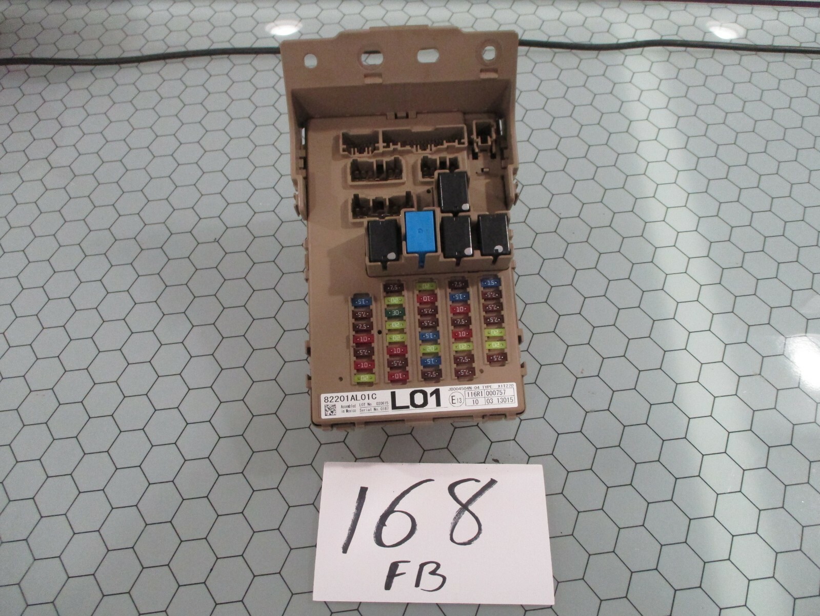 15 16 17 Subaru Outback Relay Control Used Fuse Box Relay Stock #168-FB