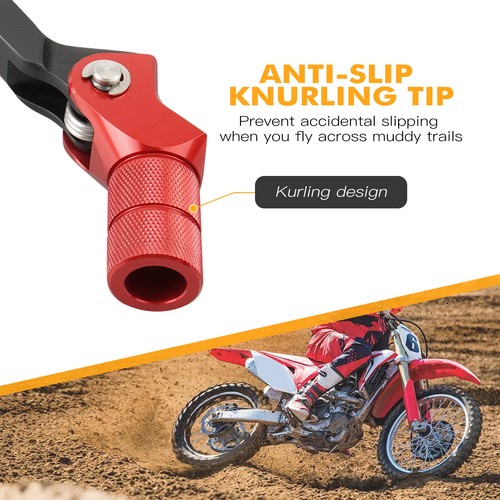 Forged Gear Shift Shifter Lever For Honda CRF250R 450R 2018-23 CRF250RX 2019-23 - Picture 3 of 10