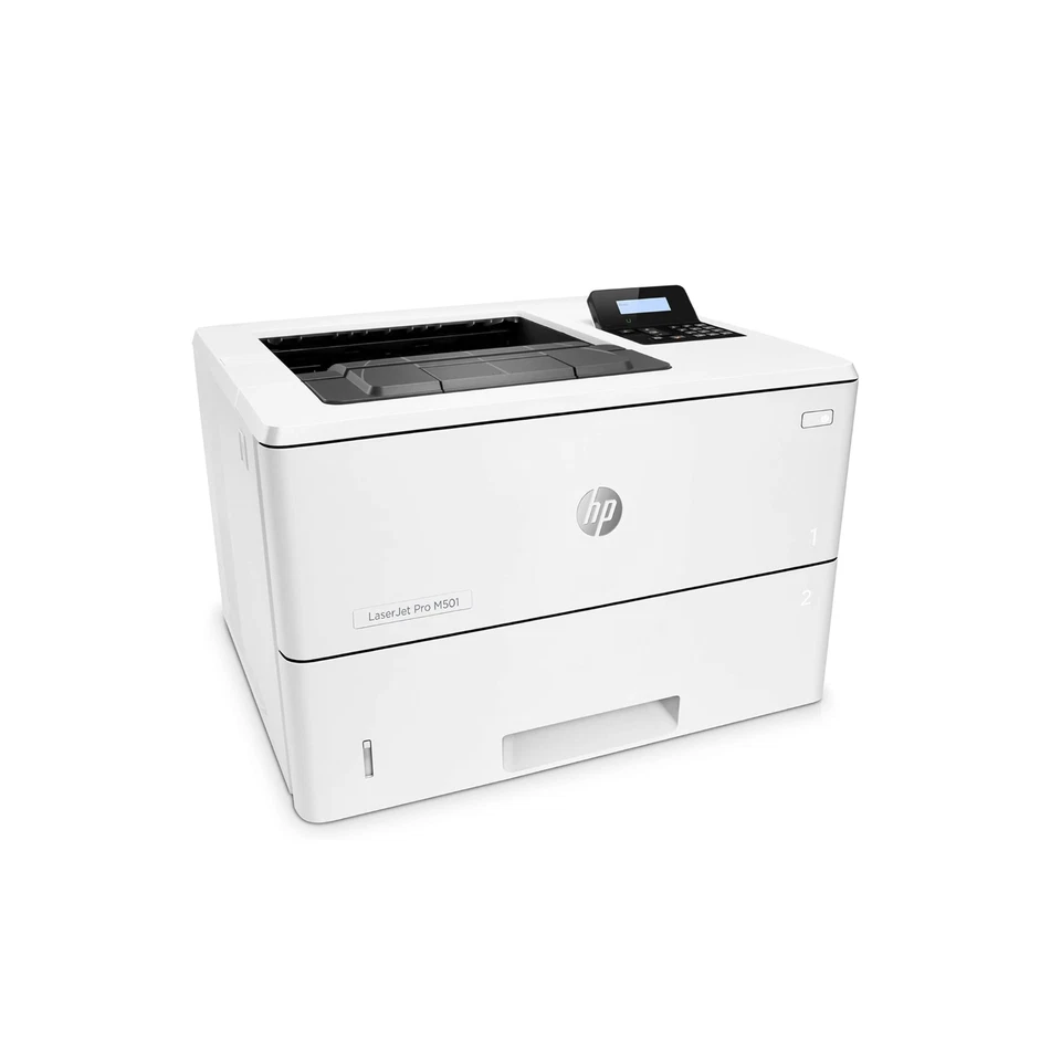 New HP LaserJet Pro M501dn Duplex Printer J8H61A w/new OEM Toner - Image 3 of 4