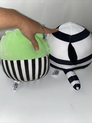 2024 Squishmallow Beetlejuice & Sandworm Beetlejuice Movie JazWares 8” Set - Picture 5 of 6