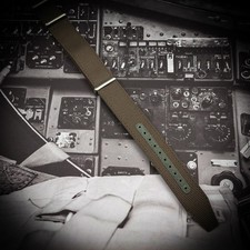 IWC Pilot Spitfire IW326801 Steel 39mm Black Dial Full Set Leather + Canvas OEM 16