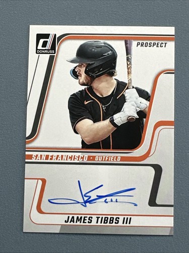 James Tibbs III #ND-JT 2025 Panini Donruss Next Day Autograph card