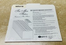 Creative Memories File Mate Folders Center Tabs White Set Of 13 NEW