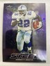 Emmitt Smith 2023 Leaf Trinity Disco Iron Steel Purple #S-31 Cowboys SSP # 6/8