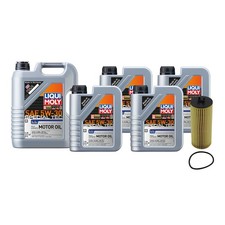 9L Liqui Moly Special Tec LL 5W-30 Mann Engine Oil Change Kit for C207 C218 R231