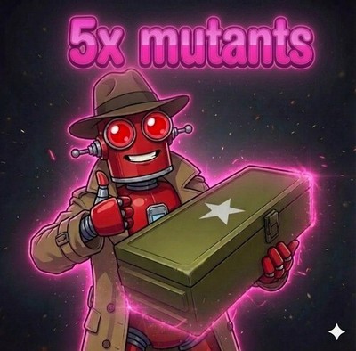 Fallout 76 PS4 / PS5   5x  Mutants legendary Mods 