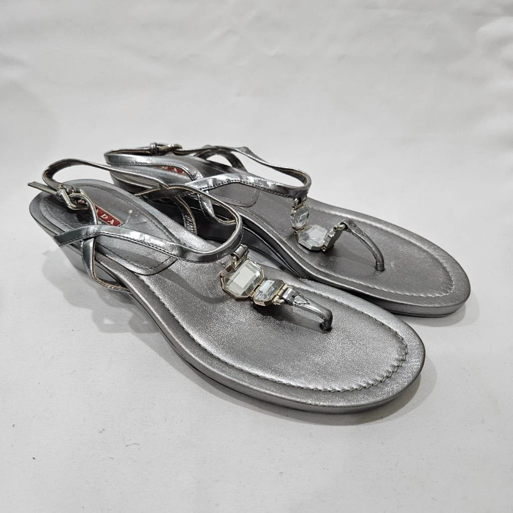 PRADA Wedge Thong Sandals for Women for sale | eBay