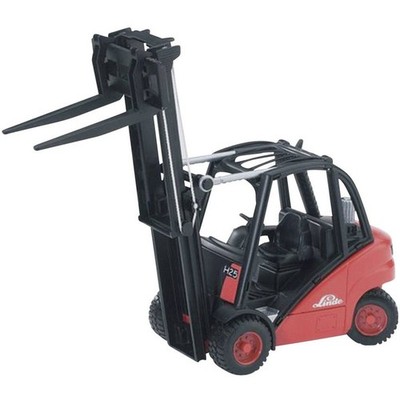 bruder Baufahrzeug Modell Linde Gabelstapler H30D Fertigmodell Baufahrzeug