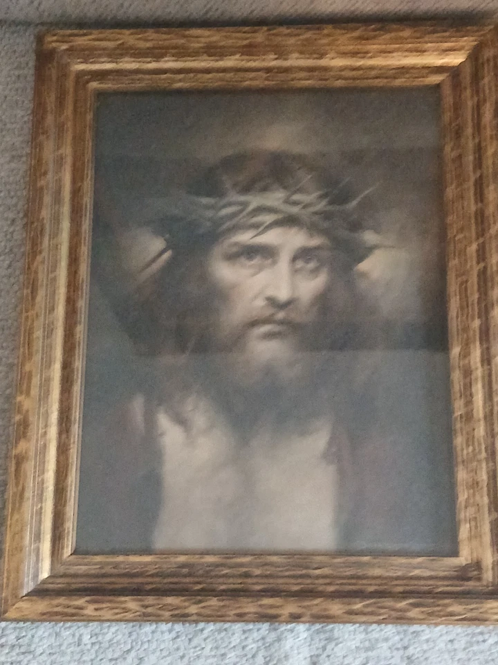 复古耶稣艺术印刷品“Ecce Homo”看男人艺术家 Charles B.Chambers — 第 3/4 张图片