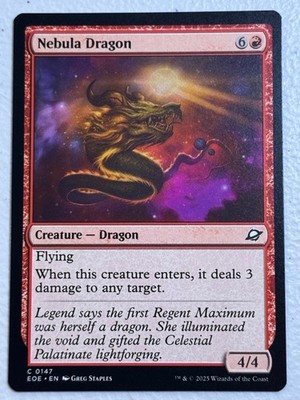 Nebula Dragon 147 C Edge of Eternities NM/M