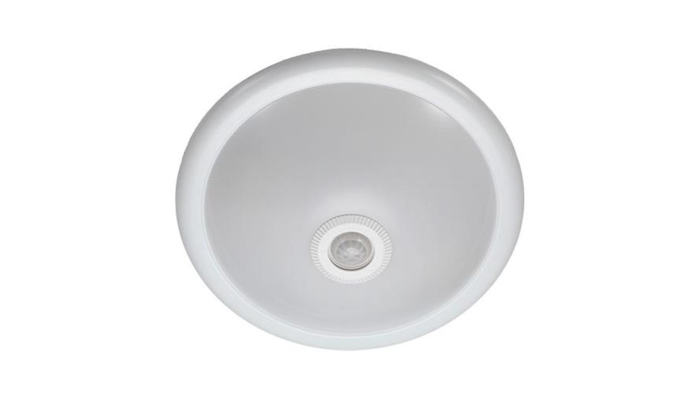 Lamp light ceiling with motion detector PIR 2 x e27 lux05411