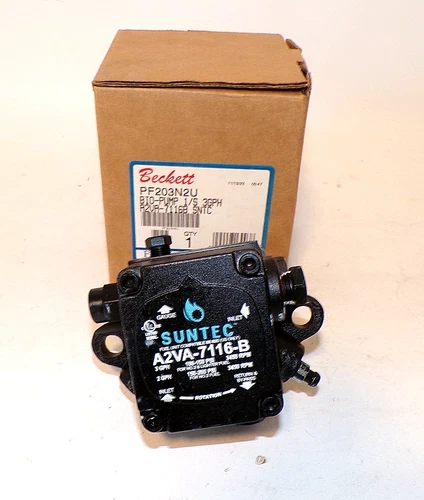 Beckett Suntec PF203N2U Single Stage 3 GPH Bio Oil Pump A2VA-7116B