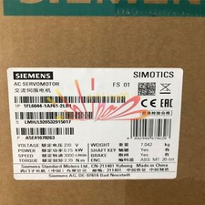 1PCS NEW SIEMENS Servo Motor 1FL6044-1AF61-2LB1 1FL6 044-1AF61-2LB1