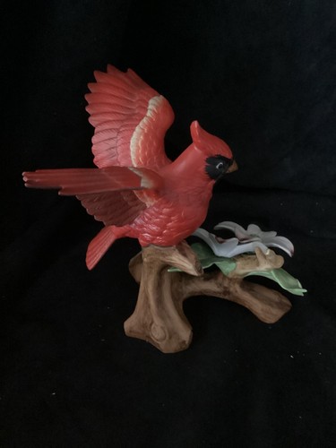 Andrea by Sadek Cardinal with Dogwood #8471 hand made & painted - Picture 3 of 6