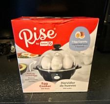 Dash Rise Egg Cooker 7-Egg Capacity 360W Blac...