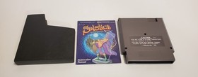 Solstice NES Game The Quest for the Staff of Demnos Nintendo Game + Manual
