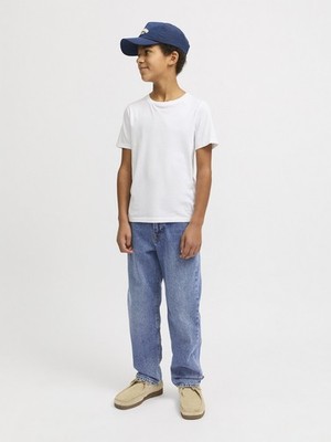 JACK & JONES Junior Jeans Hose JJChris blau blue denim relaxed Größe 128 - 176