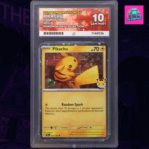 Pikachu - 051/162 - Pokémon Day - ACE 10 - Pokémon TCG