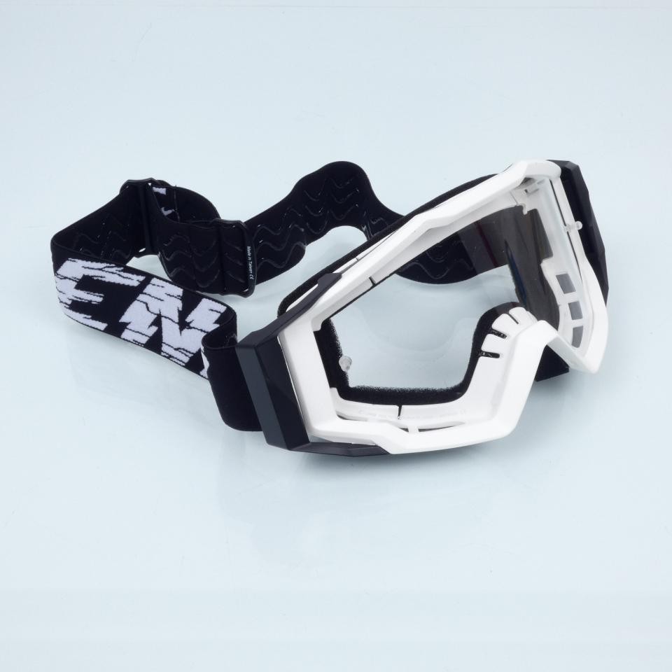 Masque de supermotard Noend 7.2 blanc pour vos sorties tout-terrain