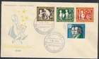 LS87937 Germany 1959 Bundespost welfare stamps FDC used