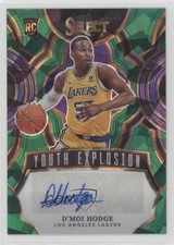 2023-24 Select Youth Explosion Signatures Green Ice Prizm D'Moi Hodge Auto 5l1