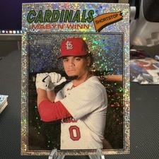 2026 Topps Heritage Silver Sparkle Masyn Winn St. Louis Cardinals 358
