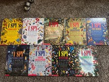 HUGE Lot of 9-I SPY Picture Riddles HARDCOVER...