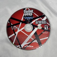 Guitar Hero Van Halen Nintendo Wii Game Disc Only PROMO Version WORKS