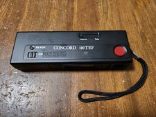 Vintage CONCORD 110TEF Pocket Film Camera Black