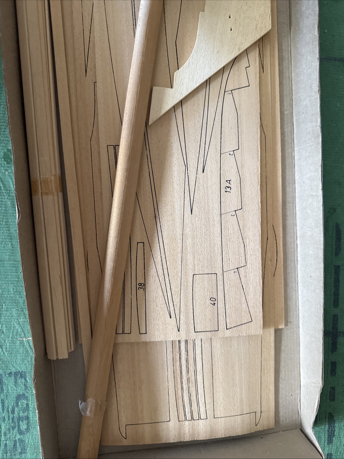 Billing Boats Dragon 1:12 Vintage Model Yacht #448 Complete New Open Box