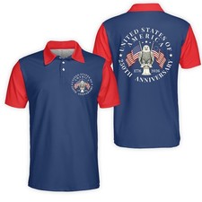 3D Polo Men Women Flamingo Golf Team Funny Summer Golfer Argyle