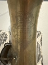 Vintage Saxophone Harwood Professional Jenkins Music Co .Kc Mo. 52598 Low Pitch