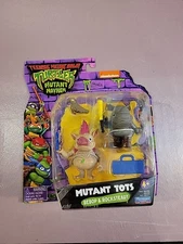 2023 Playmates TMNT Mutant Mayhem Mutant Tots Bebop and Rocksteady