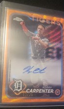 Kerry Carpenter #AC-KCA Orange Wave Auto 25