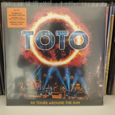 Vinyl LP TOTO 40 Tours Around The Sun 3LP Set  180 Gramm Orange Vinyl Neu OVP 