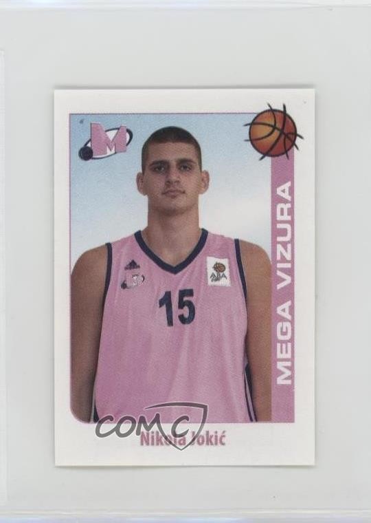 2014-15 School Shop ABA Liga Stickers Nikola Jokic #129 0m89