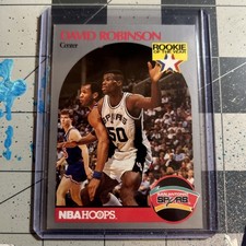 1990–91 NBA Hoops - David Robinson #270 - San Antonio Spurs RC